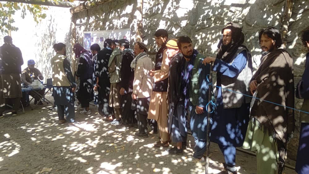 تطبیق پروژههای زراعتی در ولسوالی آبشار پنجشیر