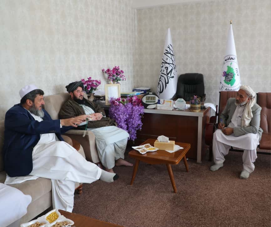 دیدار از مرکز تجارت بین‌المللی زعفران افغانستان