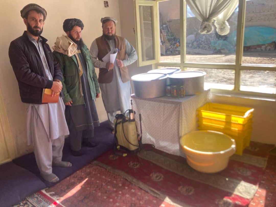 ارزیابی پروژه تقویت اقتصاد خانواده‌ها در ولسوالی‌های کلفگان و فرخار تخار انجام شد