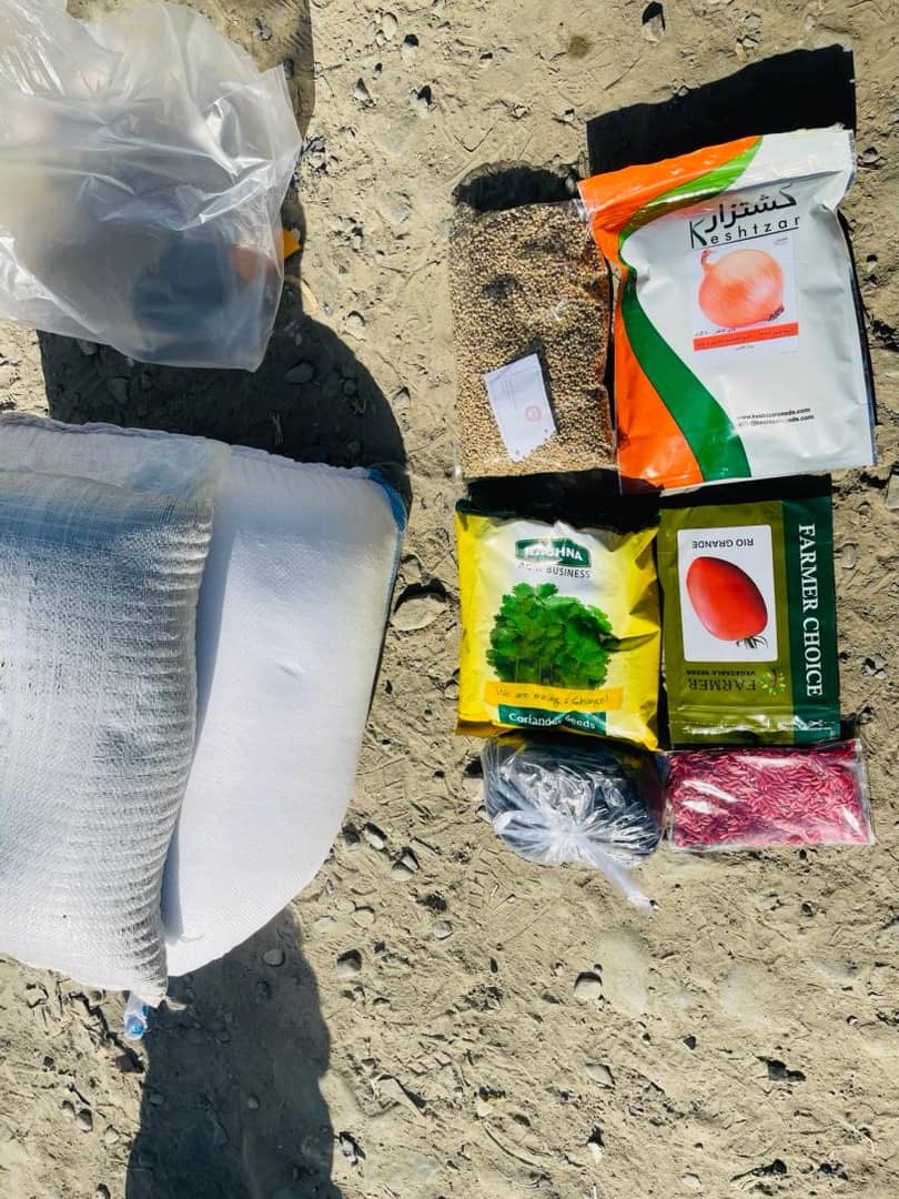 خوست کې د پخوانیو معتادینو د اقتصادي پیاوړتیا لپاره د سبو تخمونه ووېشل شول