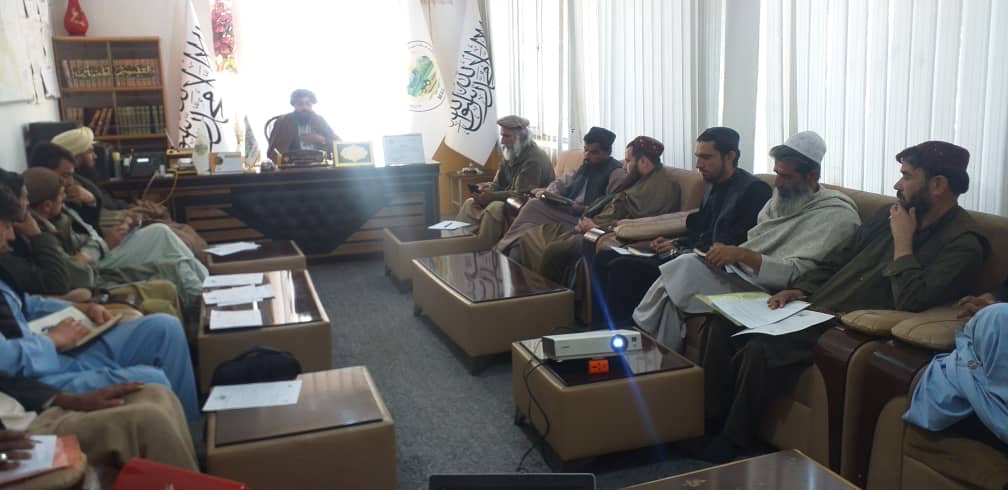 برگزاری جلسه سکتور زراعت و انکشاف دهات در ولایت پروان