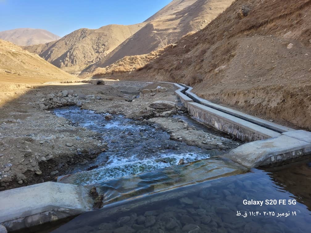 افتتاح کانال آب زراعتی در ولسوالی خاش بدخشان