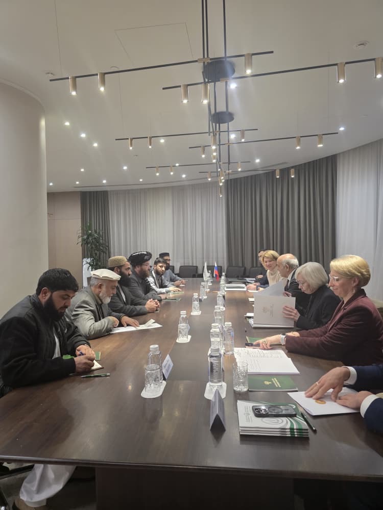 دیدار وزیر زراعت افغانستان با وزیر زراعت روسیه 