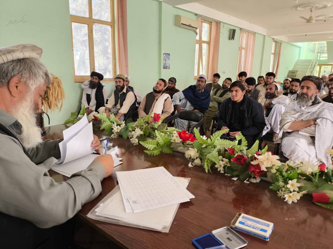 برگزاری برنامه آموزشی برای فارم‌داران طیور در ولایت فراه