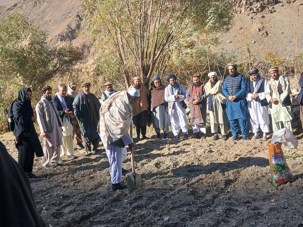 افتتاح قوریه‌جات و مرکز پروسس لبنیات در ولسوالی حصه اول ولایت پنجشیر