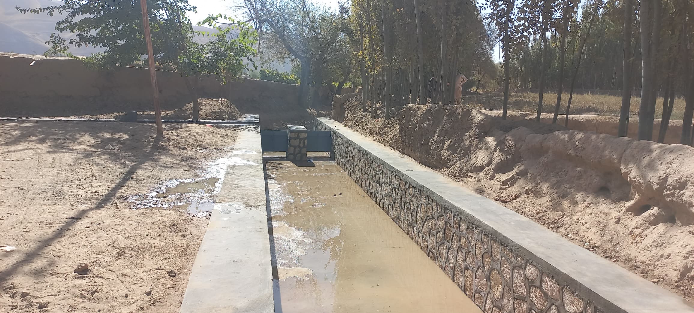 چهار پروژه آبیاری در ولسوالی خواجه سبزپوش فاریاب تکمیل و آماده بهره‌برداری شد