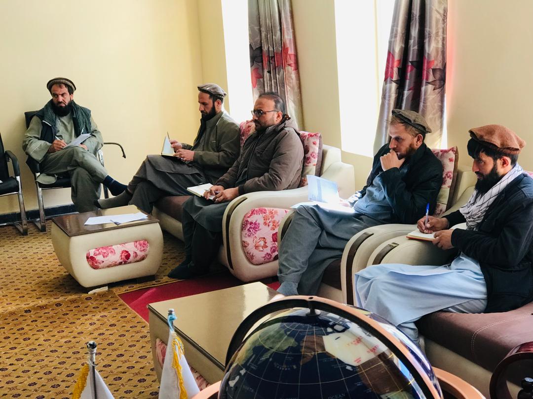 جلسه سکتور زراعت و انکشاف دهات در ولایت پنجشیر برگزار شد