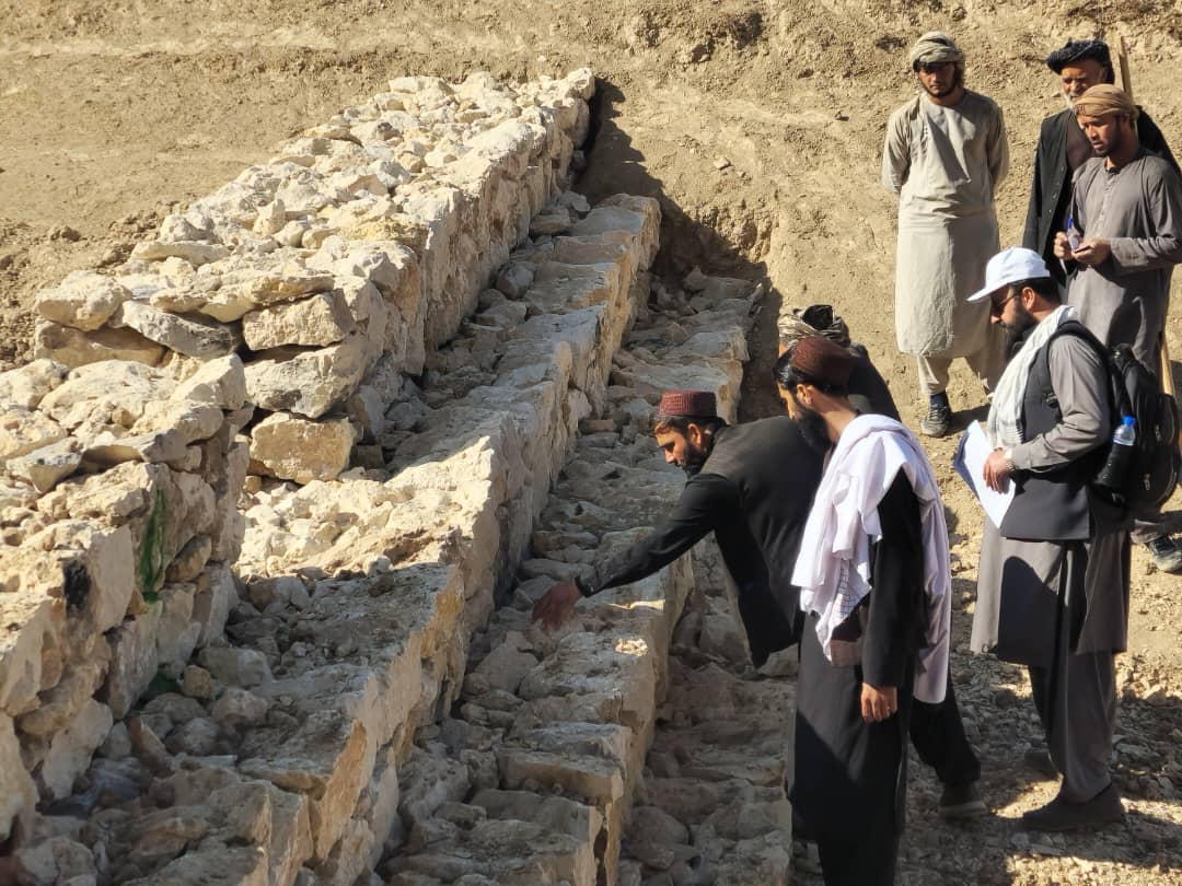 نظارت از روند کار پروژه واترشیت در ولسوالی دندغوری بغلان انجام شد