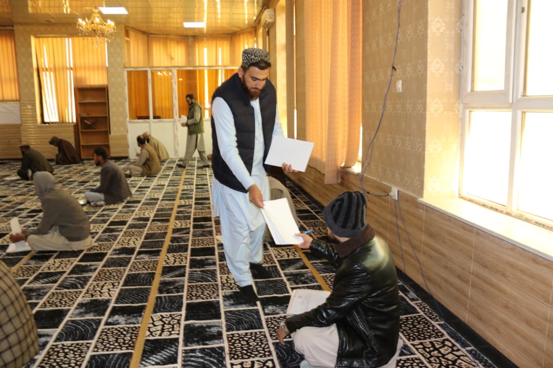 کرنې وزارت کې د سروي کدستر بستونو لپاره ازموینه واخیستل شوه