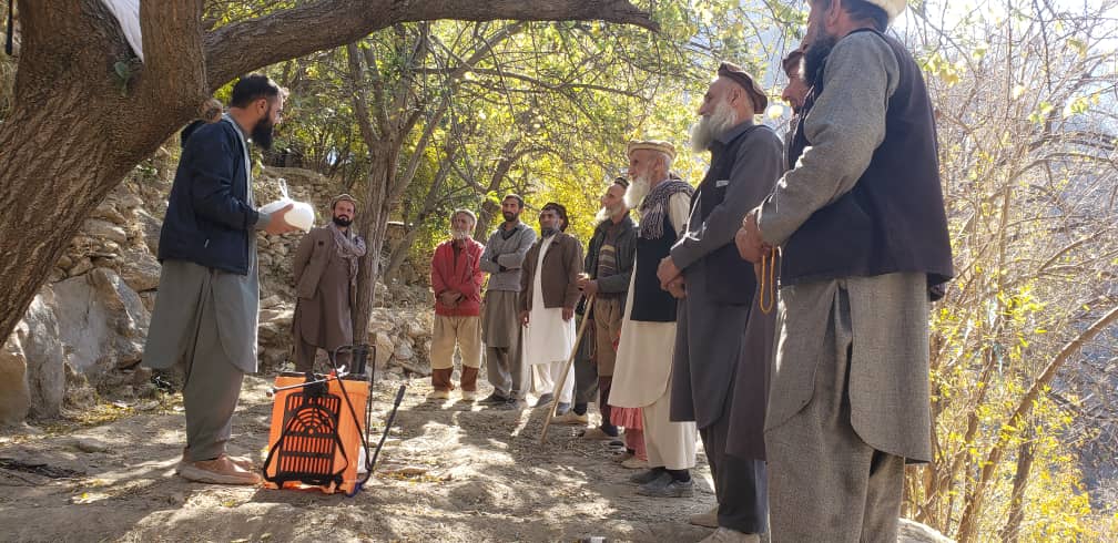 نورستان کې یوشمېر بڼوال وروزل شول