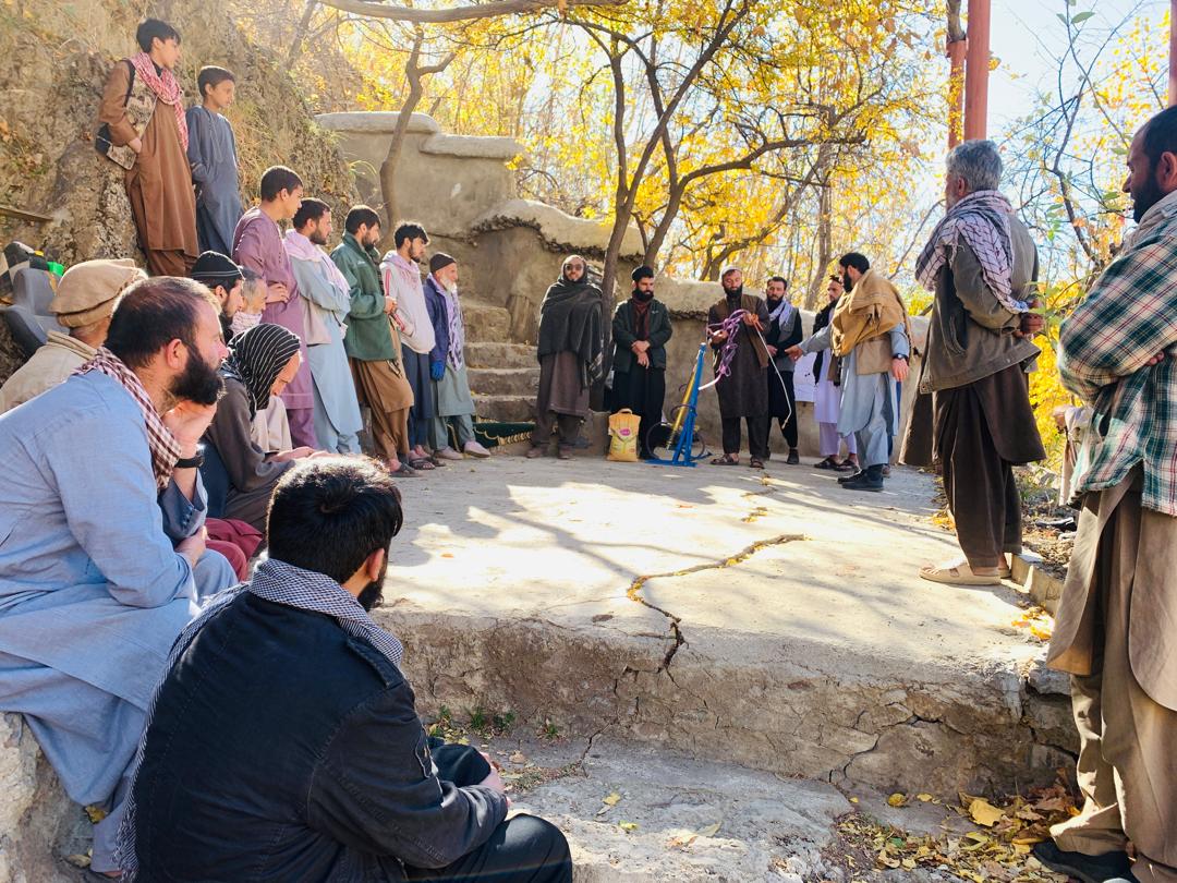 آغاز تطبیق برنامه وقایوی یوریا اسپری در ولایت پنجشیر