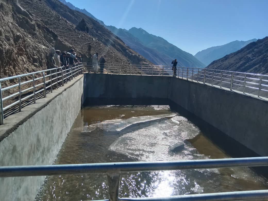 نورستان کې درې د اوبو لګولو کانالونه او دوه سترې د اوبو زېرمې ګټې اخیستنې ته وسپارل شوې