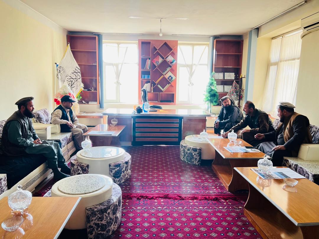 دیدار رئیس زراعت تخار با متخصصان سازمان خوراک و زراعت ملل متحد