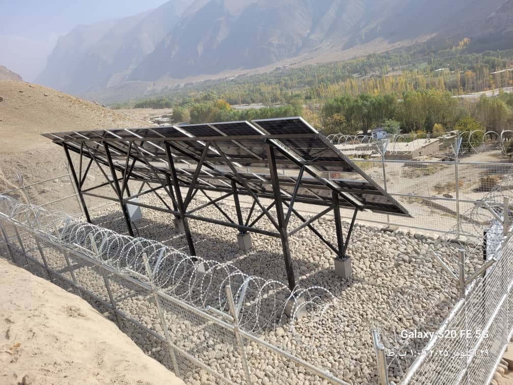 افتتاح پروژه سیستم آبیاری خورشیدی در ولسوالی بهارک بدخشان