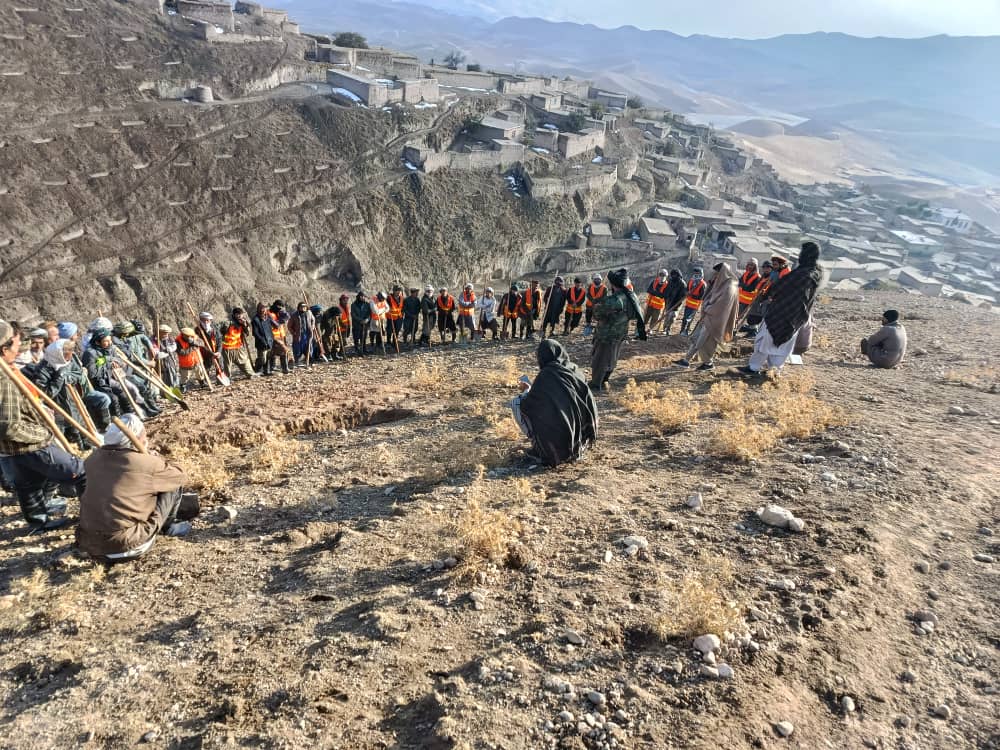 پیشرفت ۹۰ درصدی پروژه‌های واترشید در قریه‌های حاجی رمضان و سنگ لشم ولسوالی چال ولایت تخار