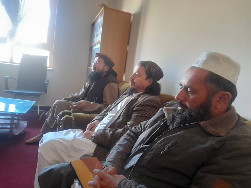 سفر کاری رئیس زراعت ولایت تخار  به ولسوالی هزارسموچ