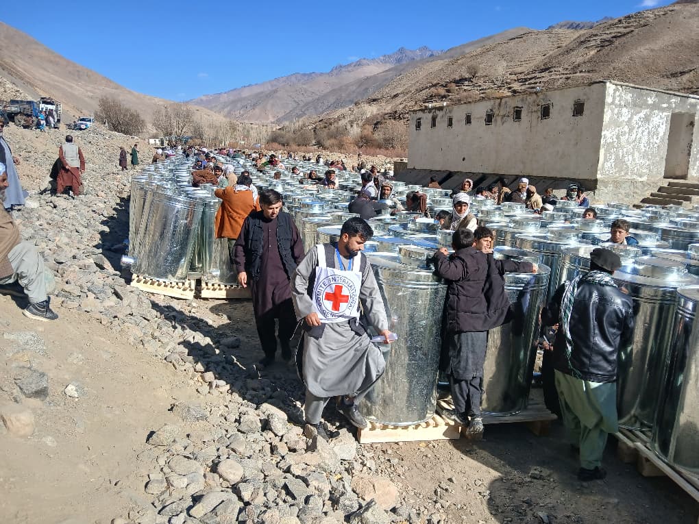 توزیع سیلوهای فلزی و آموزش تخصصی برای دهاقین ولسوالی پریان ولایت پنجشیر