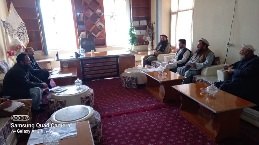 دیدار رئیس زراعت تخار با مسئول زون شمال‌شرق سازمان خوراک و زراعت ملل متحد