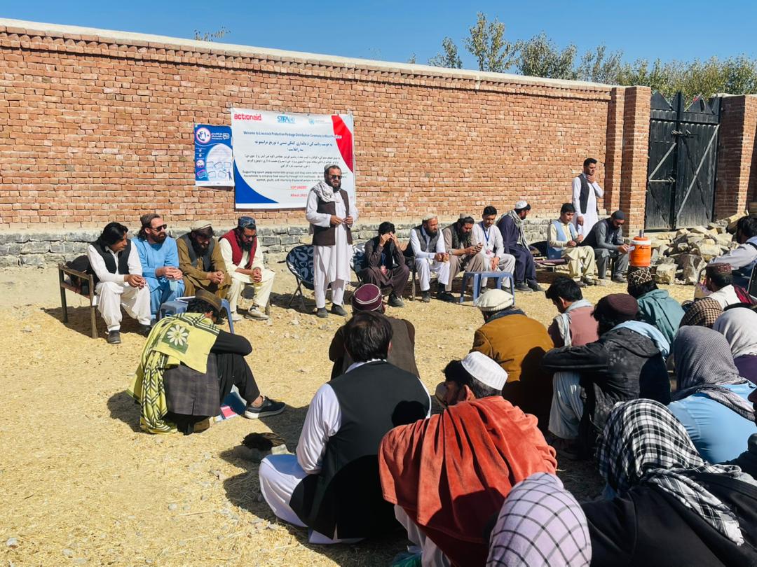 خوست کې د پخوانیو روږدو د ملاتړ او اقتصادي پیاوړتیا په موخه وزې ووېشل شوې