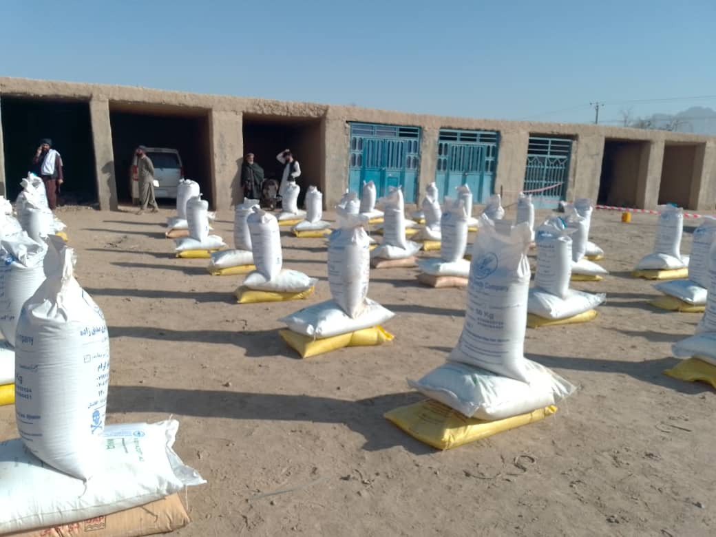 در ولایت فراه روند توزیع تخم اصلاح‌شده گندم و کود کیمیاوی برای هزاران دهقان مستحق آغاز شد