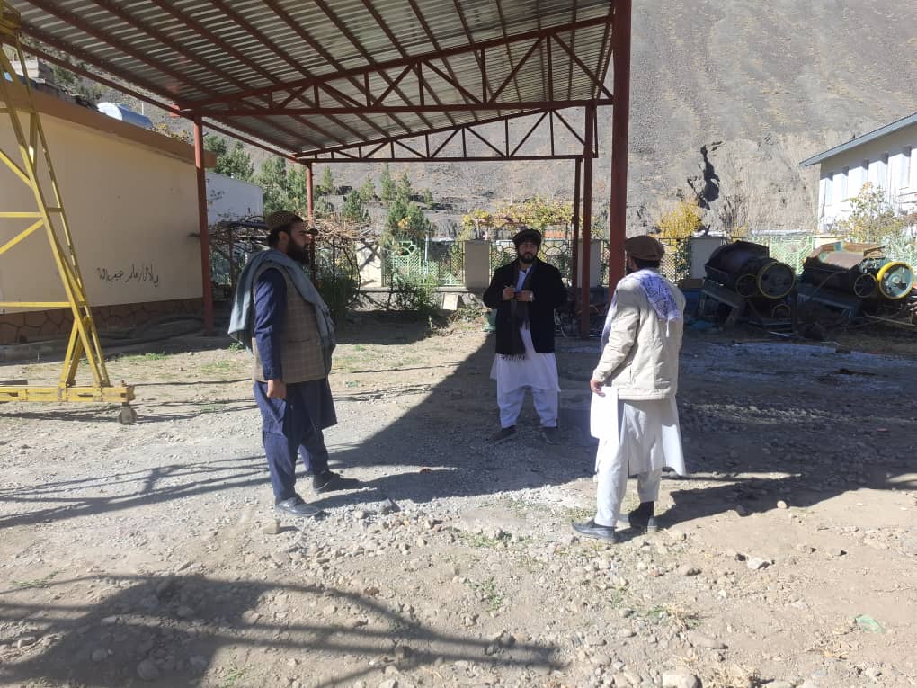 سفر هییت تخنیکی ریاست مکانیزه زراعتی وزارت زراعت به ولایت پنجشیر