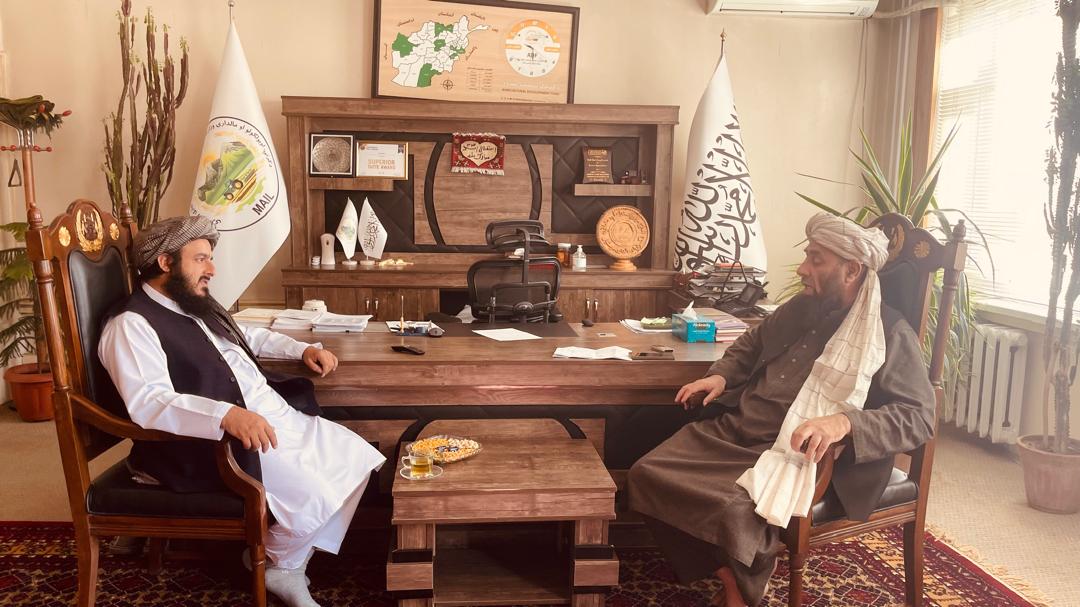 دیدار معین زراعت و مالداری وزارت زراعت با والی پروان