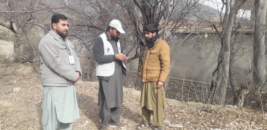 سروی و شناسایی دهاقین واجد شرایط برای ایجاد قطعات نمایشی لوبیا در ولسوالی عنابه