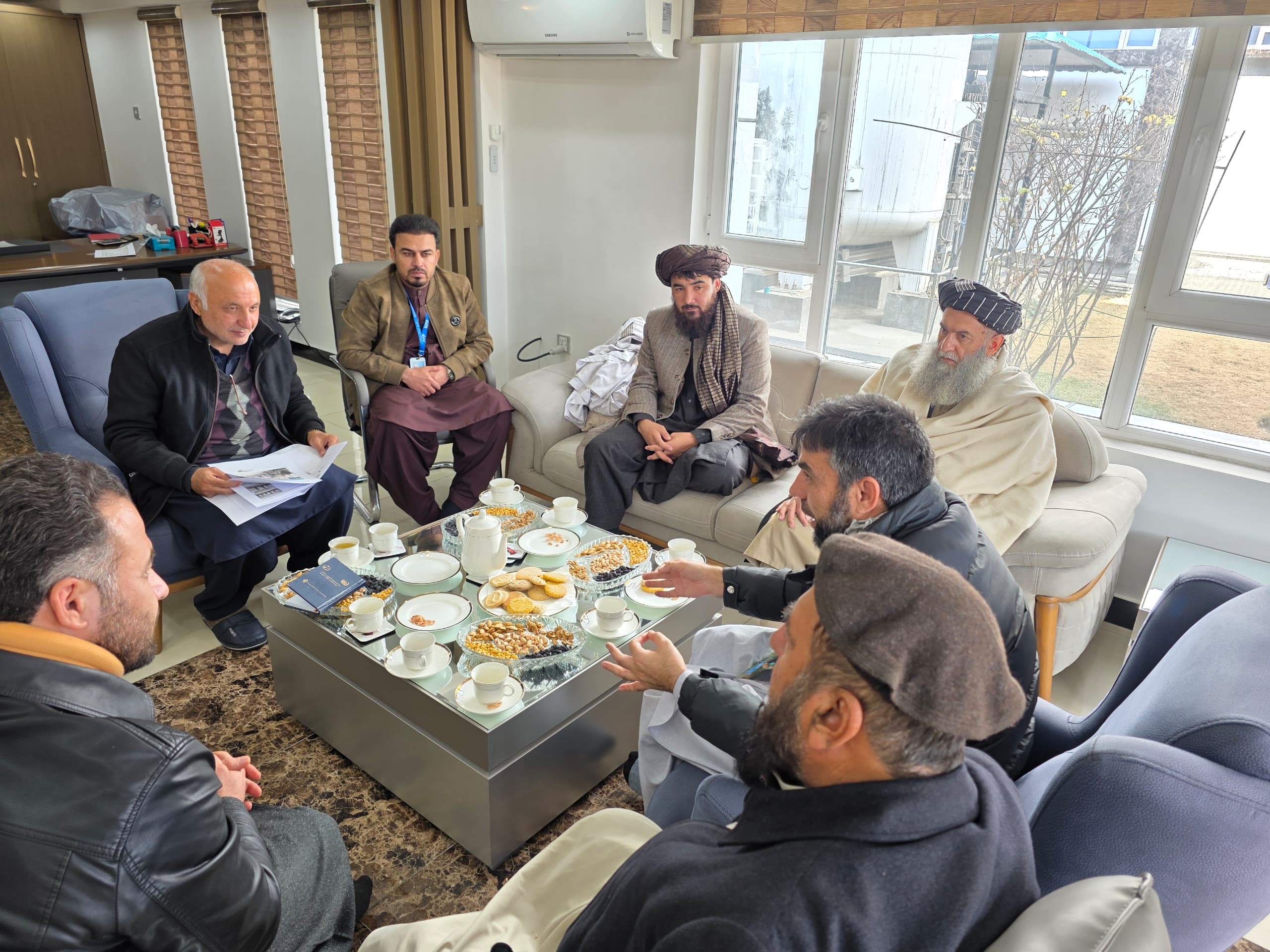 د کرنې وزارت د پلان لوی رییس د «امید بهار» شرکت څخه لیدنه وکړه