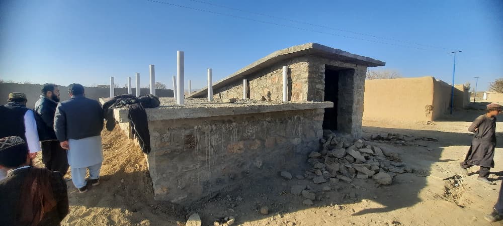 د پکتیکا په یحی‌خېلو کې د ۲۰ سړو خونو د جوړېدو پروژه پیل شوه