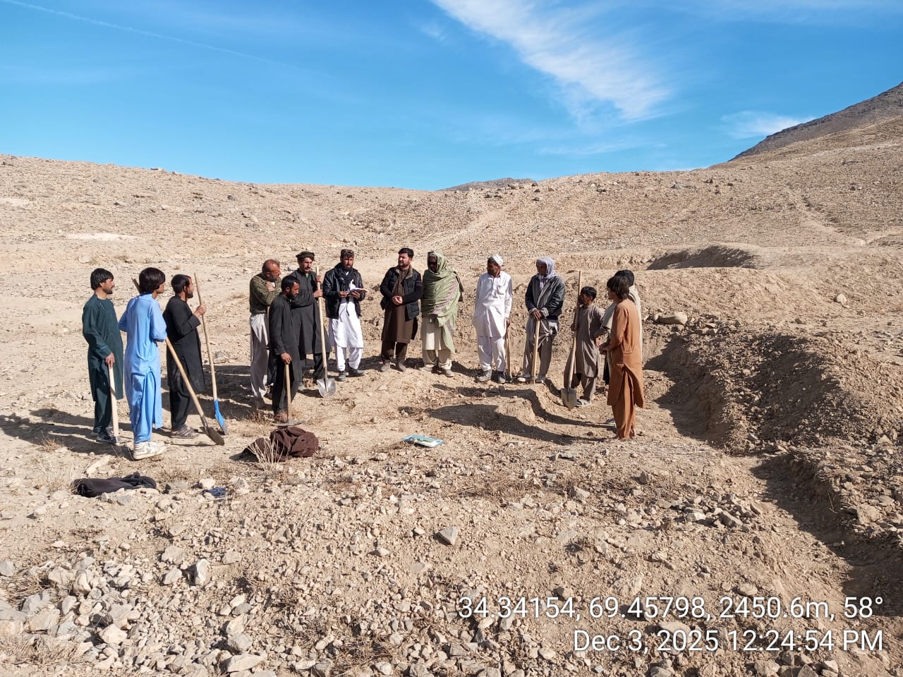 آغاز فاز دوم پروژه حفر حوض‌های خاکی در ولسوالی خاکجبار