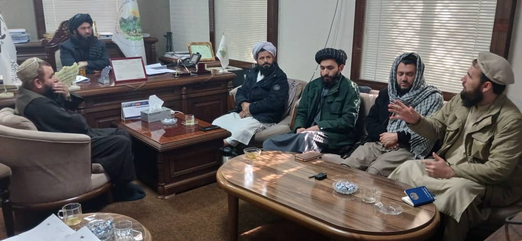 برگزاری جلسه بررسی وضعیت و تسریع روند پروژه‌های انکشافی منابع طبیعی در وزارت زراعت