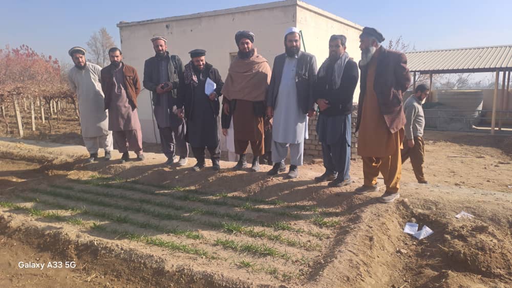 سفر رئیس تحقیقات اساسی، تطبیقی و توافقی انستیتوت تحقیقات زراعتی به پروان