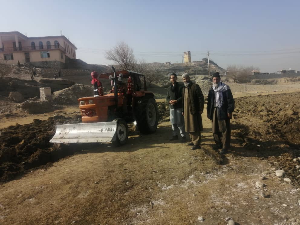 آماده‌سازی زمین برای تولید نهال‌های مثمر و غیرمثمر در فارم صیاد آغاز شد