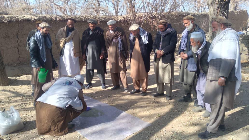 آغاز برنامه آموزشی کشت تا برداشت گندم اصلاح شده بذری در محمودراقی کاپیسا