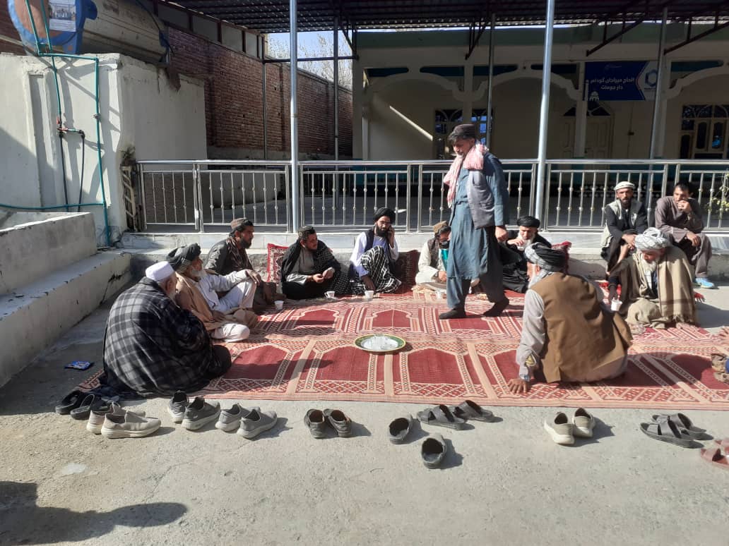 د خوست دکرنې ریاست؛ د عشر راټولولو په اړه د مرکز متون قومي مشرانو سره د همغږۍ ناسته ترسره شوه