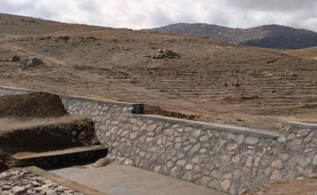 د کندهار غورک ولسوالی کې د درې میلیونه افغانیو په ارزښت د چکډېم د جوړولو چارې پيل شوې