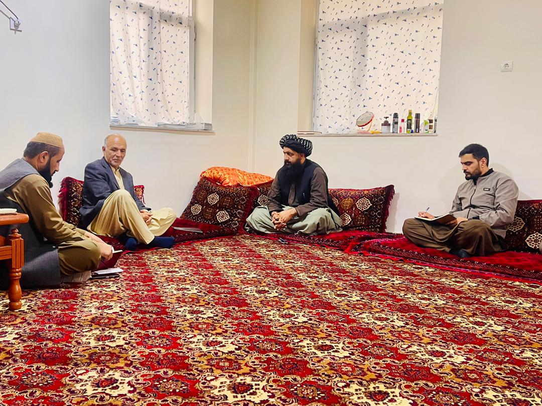 دیدار رئیس زراعت ولایت بدخشان با مسئول دفتر یوناما