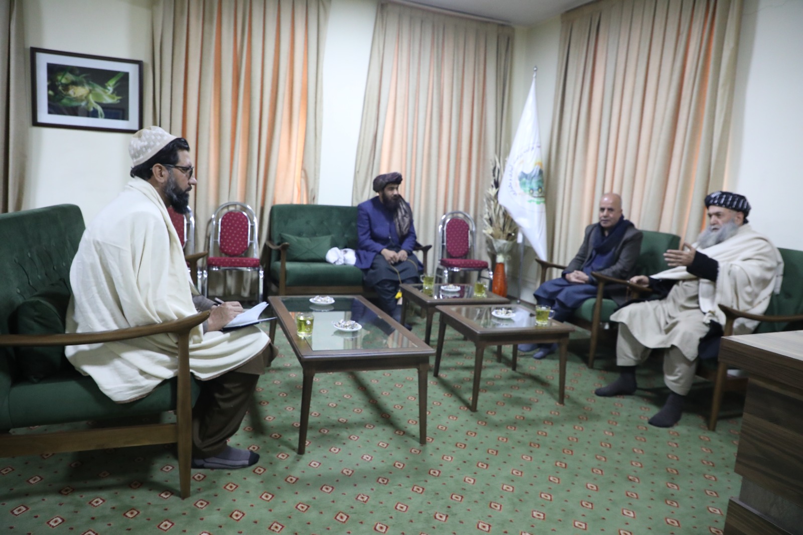 دیدار رئیس عمومی پلان وزارت زراعت با رئیس عملیاتی شرکت امید بهار