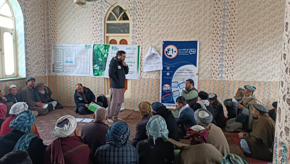 آموزش دهاقین سبزی‌کار در ولسوالی کشنده بلخ