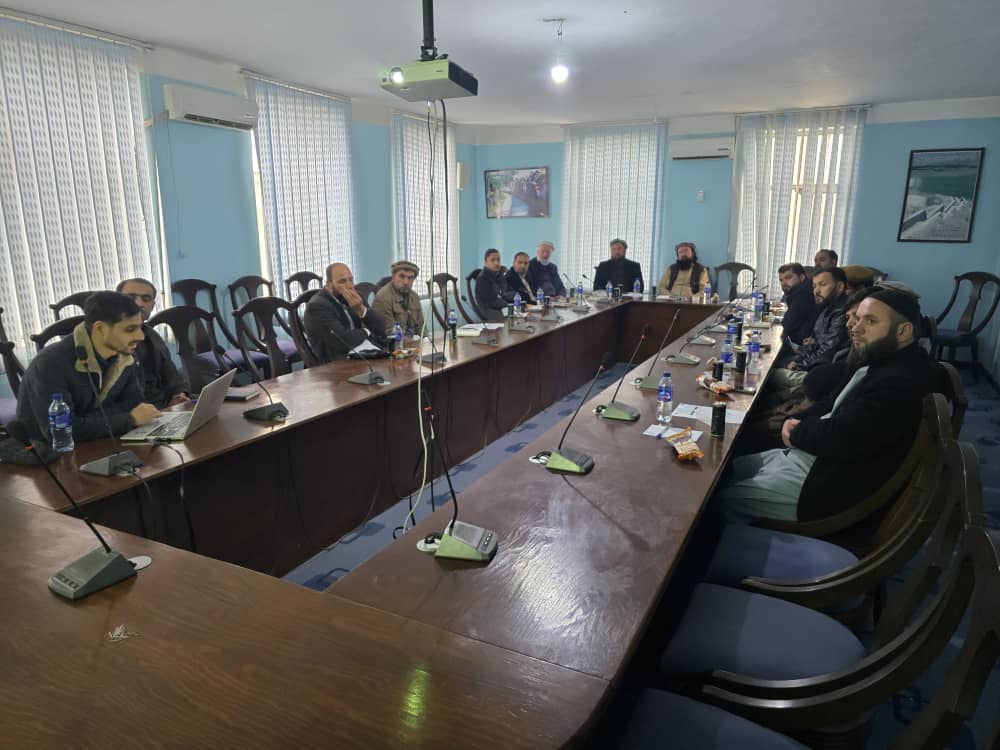 تدویر جلسه ماهوار سکتور زراعت و انکشاف دهات در ولایت تخار