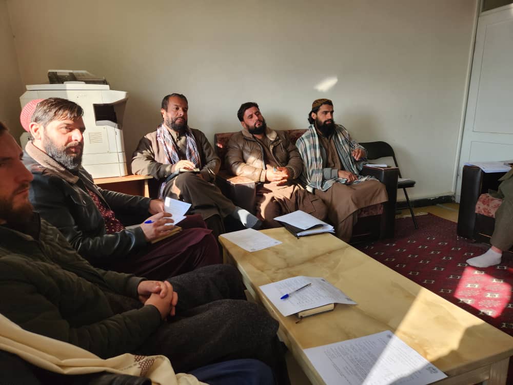 برگزاری جلسه ماهوار سکتوری زراعت و انکشاف دهات در کاپیسا