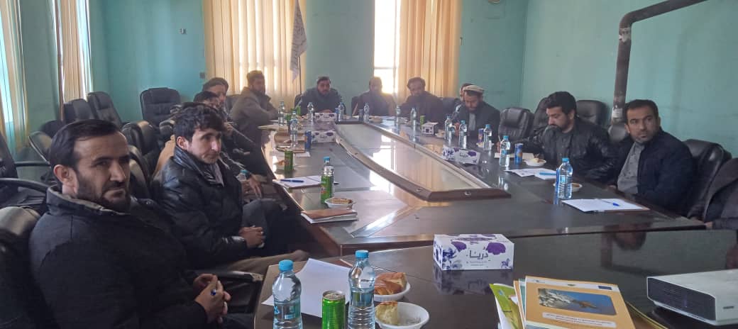 برگزاری جلسه سکتور زراعت و انکشاف دهات در ولایت بدخشان