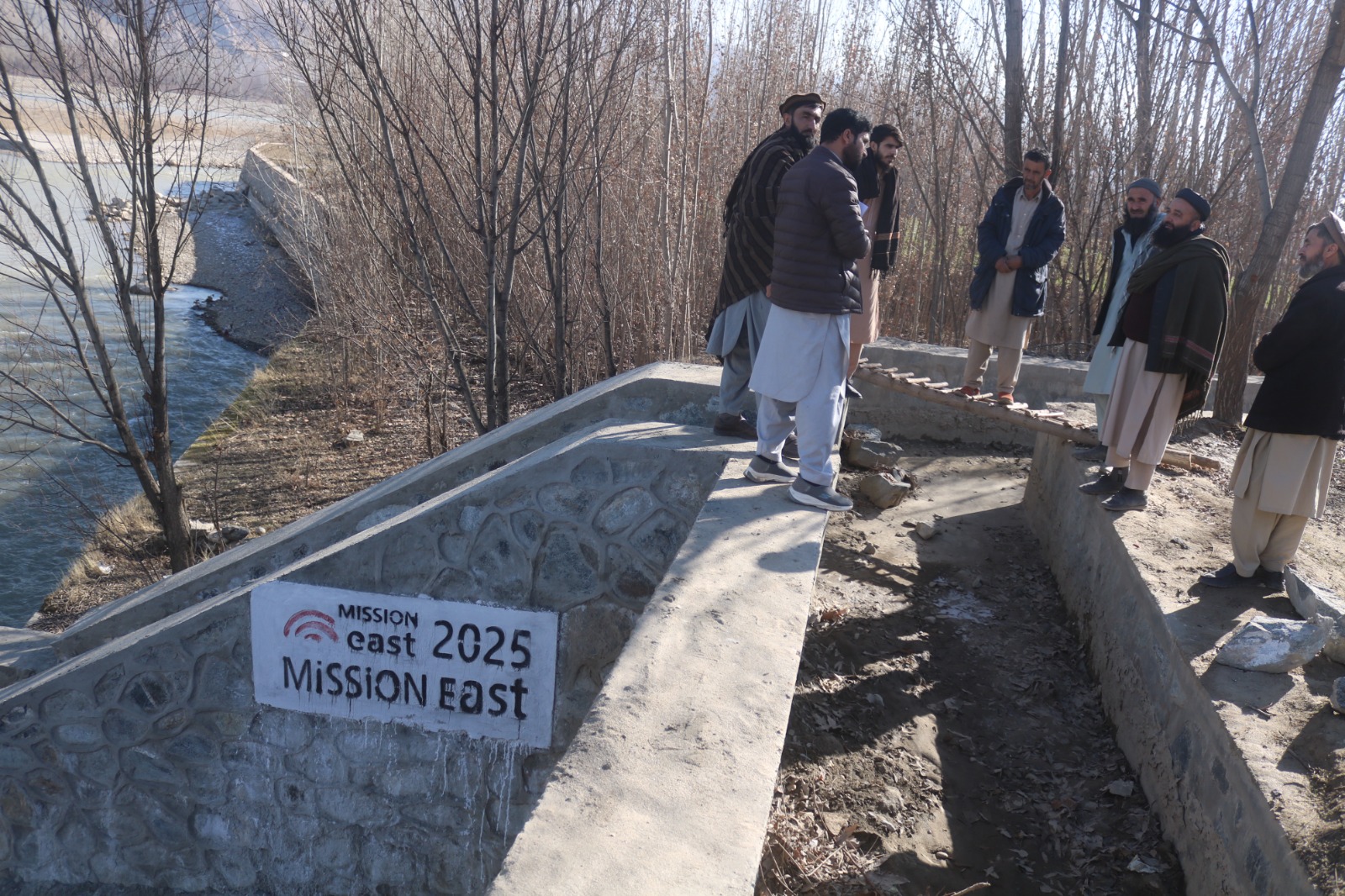 بهبود و تسلیم‌دهی دو کانال آبیاری در شهر فیض‌آباد