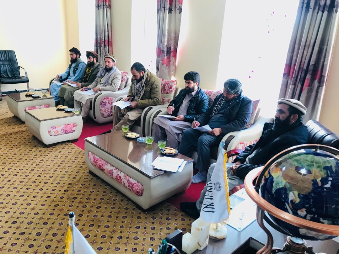 جلسه سکتور زراعت و انکشاف دهات ولایت پنجشیر برگزار شد