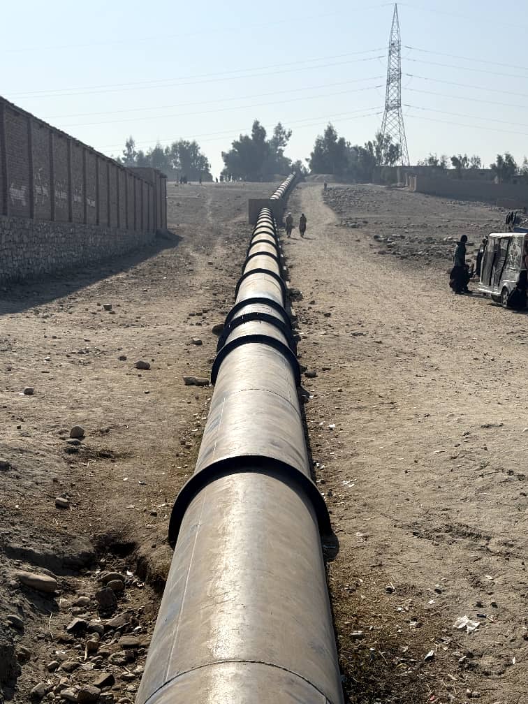 د ننګرهار وادې کرنیز شرکت د هډې فارم د اوبو دویم واټرپمپ د کاسې پاکونه او ترمیمي چارې د بشپړېدو په درشل کې