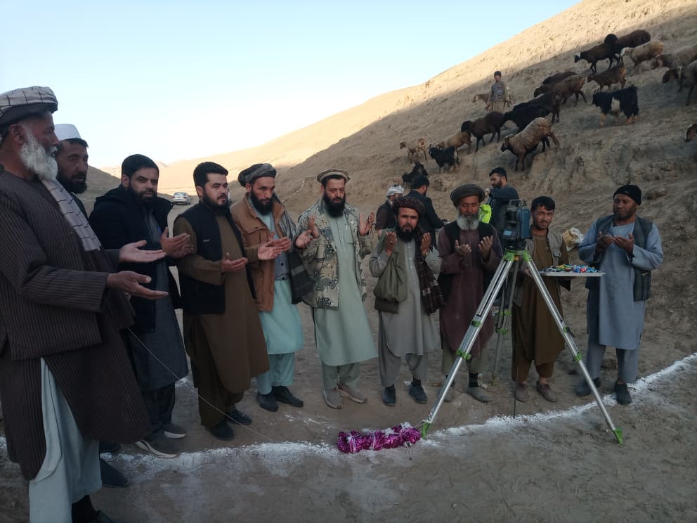 افتتاح رسمی دو پروژه بزرگ آبیاری در ولسوالی‌های خواجه‌موسی و خانچهارباغ فاریاب