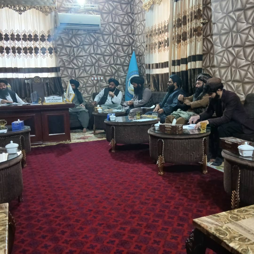 دیدار رییس ذخایر استراتژیک وزارت زراعت با معاون والی ولایت نیمروز