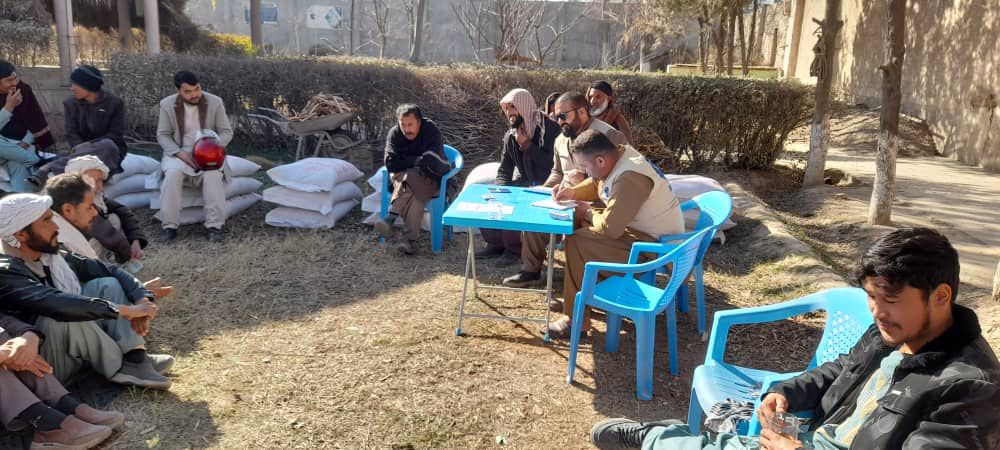 توزیع کنجاره متراکم ترکیبی برای مالداران ولسوالی چمتال