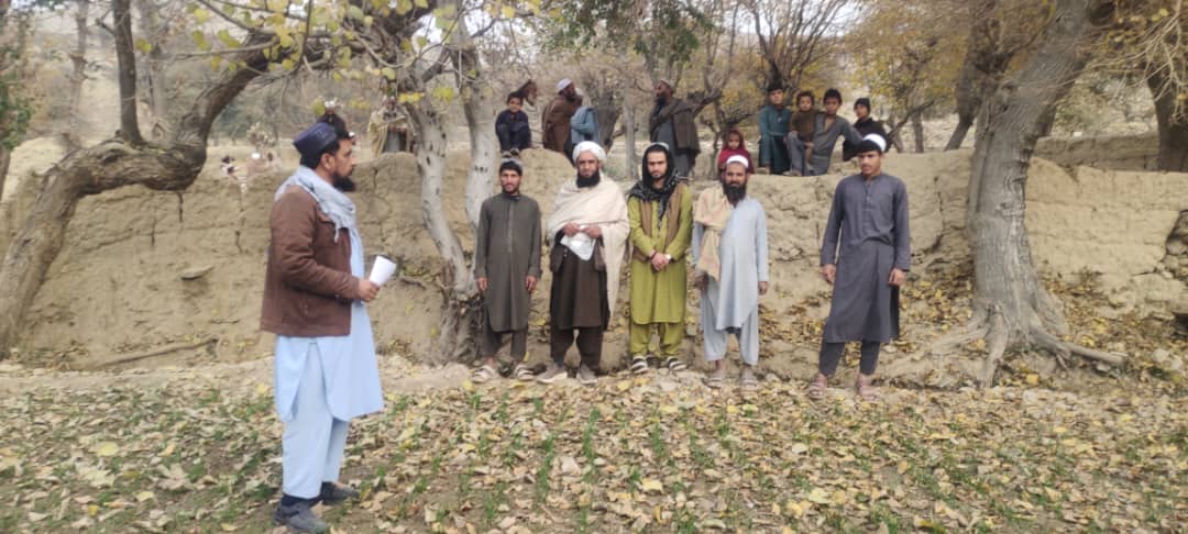 ننګرهار کې یوشمېر بڼوال او بزګران وروزل شول