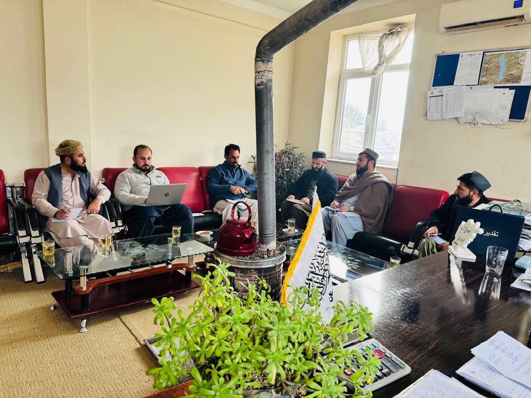 برگزاری نشست مشورتی ریاست زراعت بدخشان با شماری از موسسات همکار